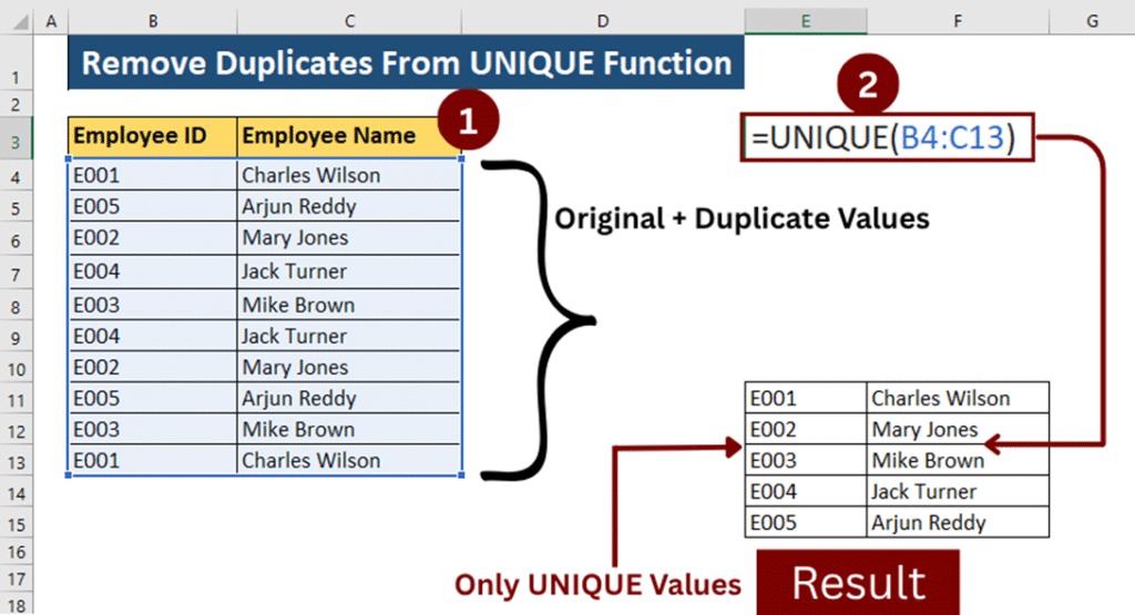 How To Remove Duplicates In Excel (3 Simple Methods) image 8