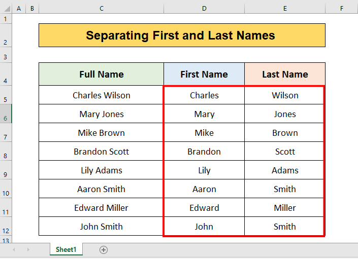 How to Use Flash Fill in Excel (Step by Step Guide for Effortless Data Entry) Untitled design 1